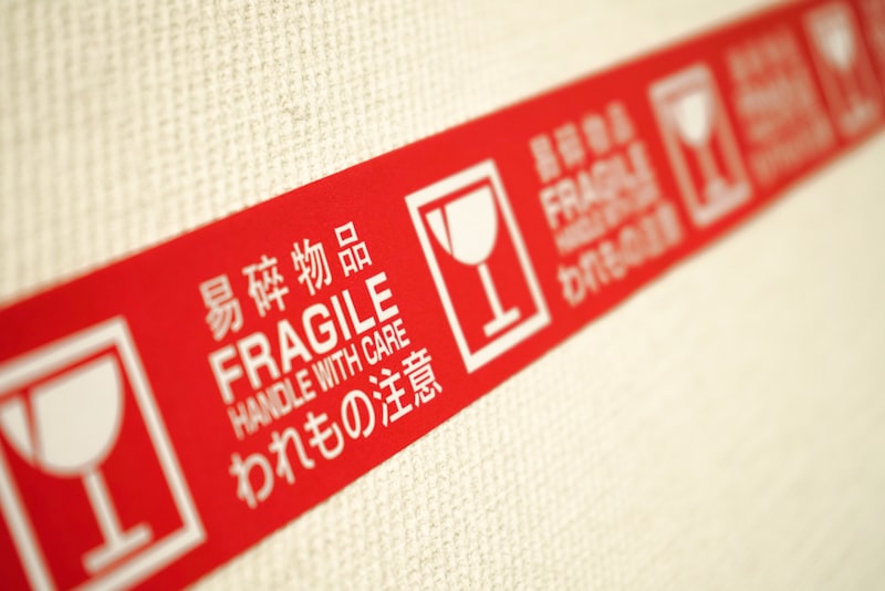 Fragile Printed Tape 48mm x 66m (Pack: 36 rolls)